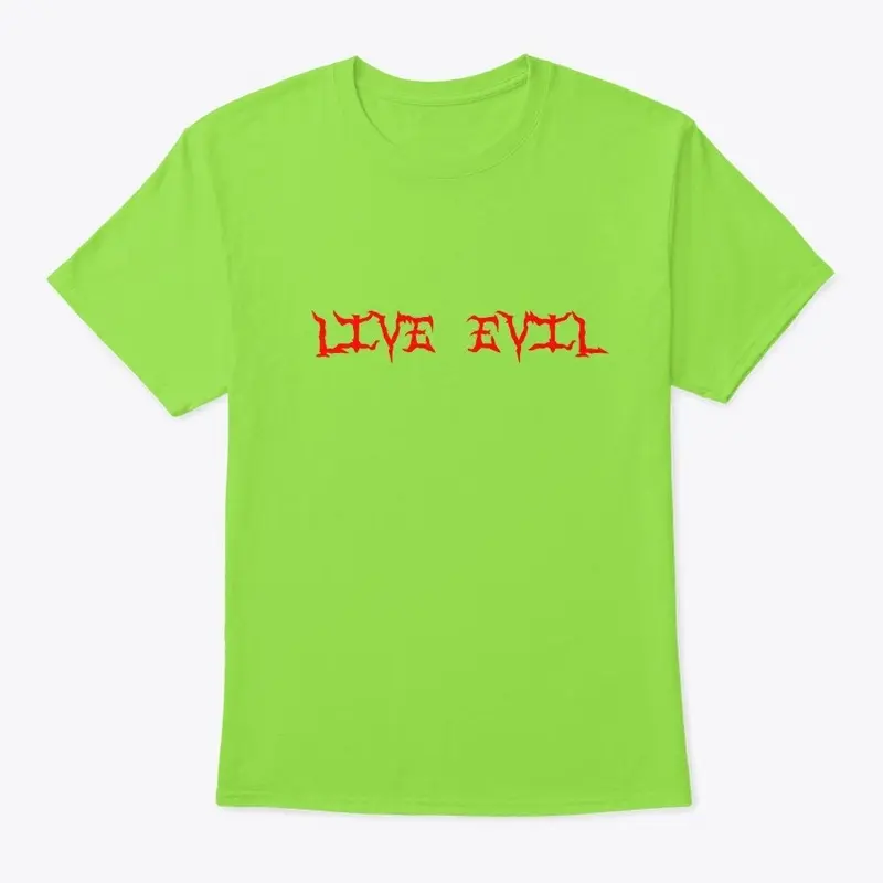 live evil merch 